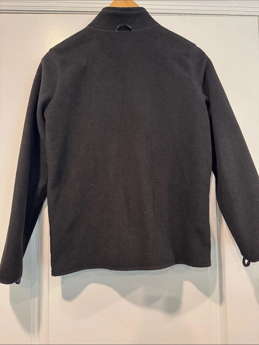 The Children's Place Black Zip-Up Fleece Jacket Size XL/14 Youth Boys